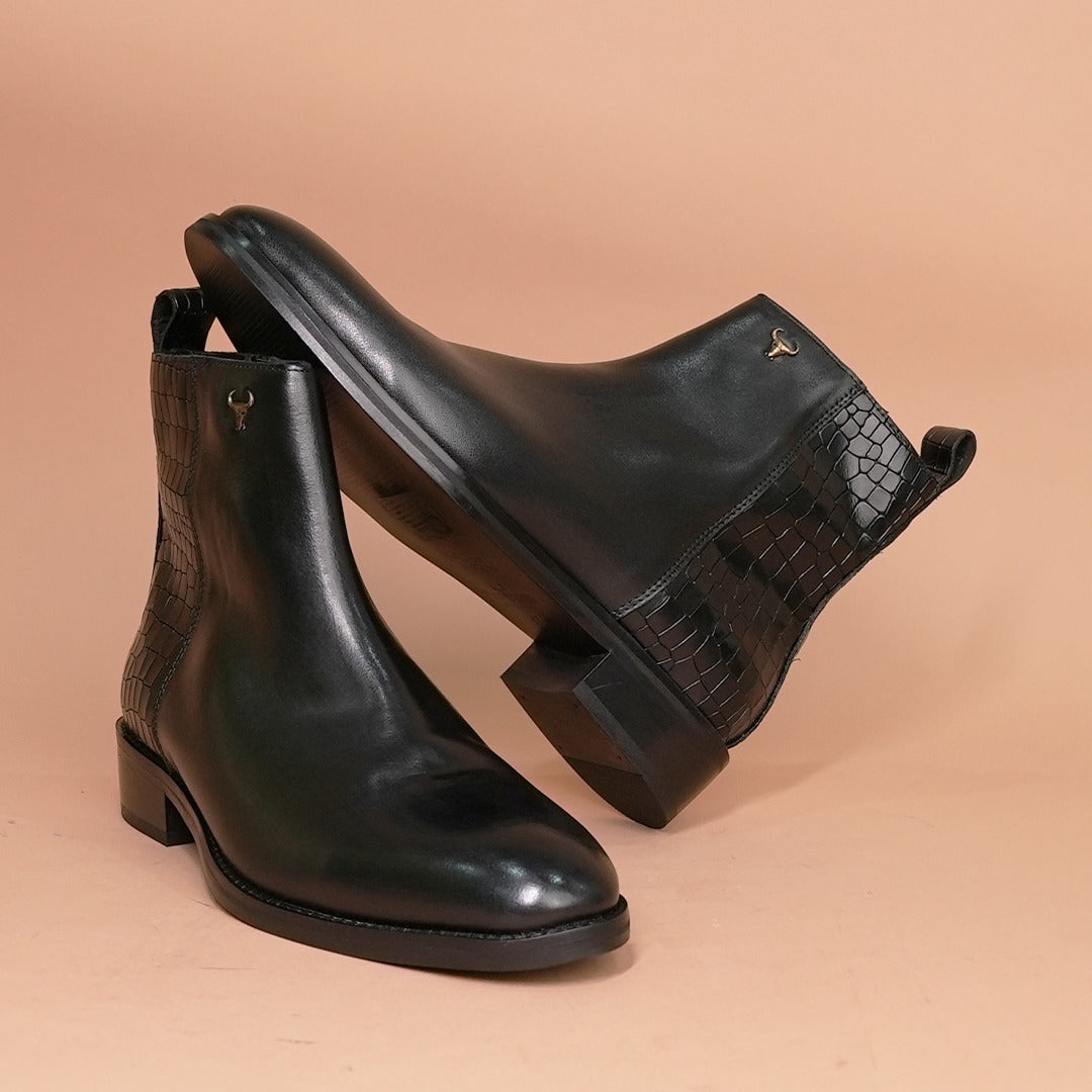 Handmade Genuine Leather Chelsea Shoes - Comfortable & Durable