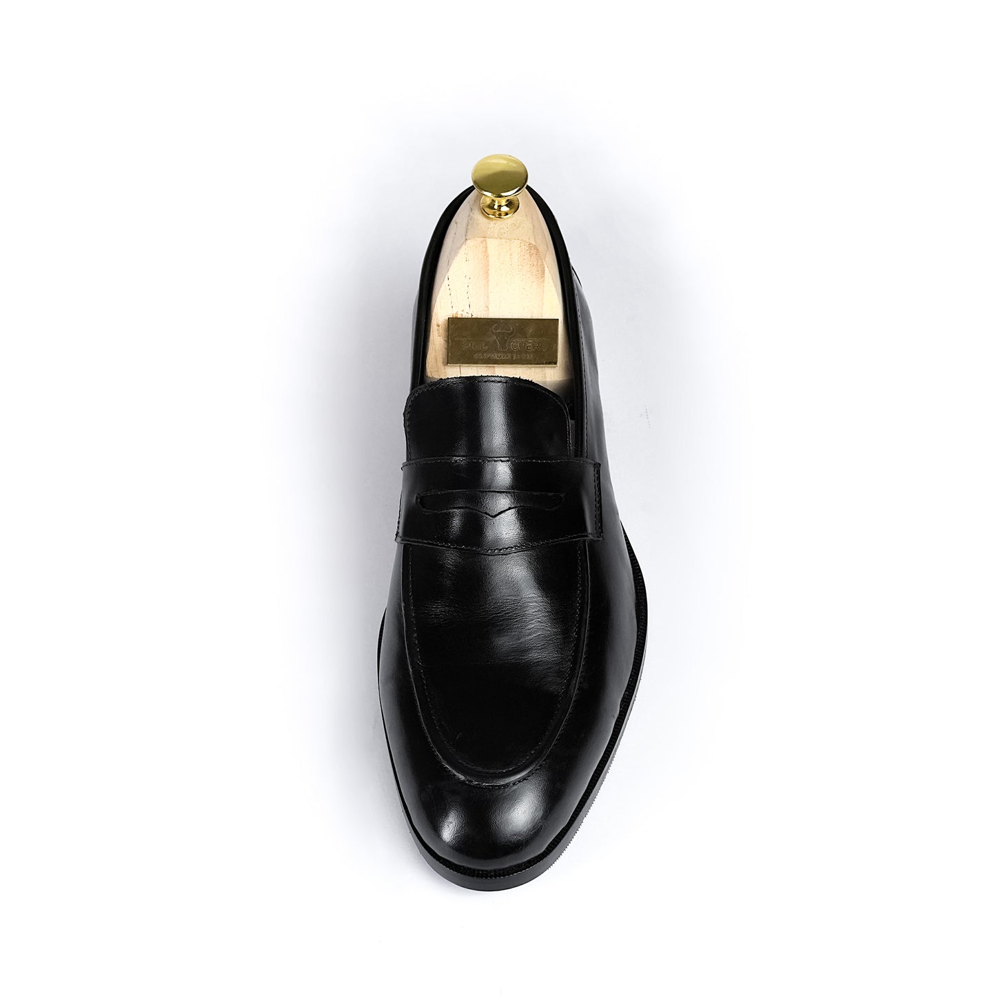 Genuine Leather Penny Loafer Shoes for Men | Piel Cuero