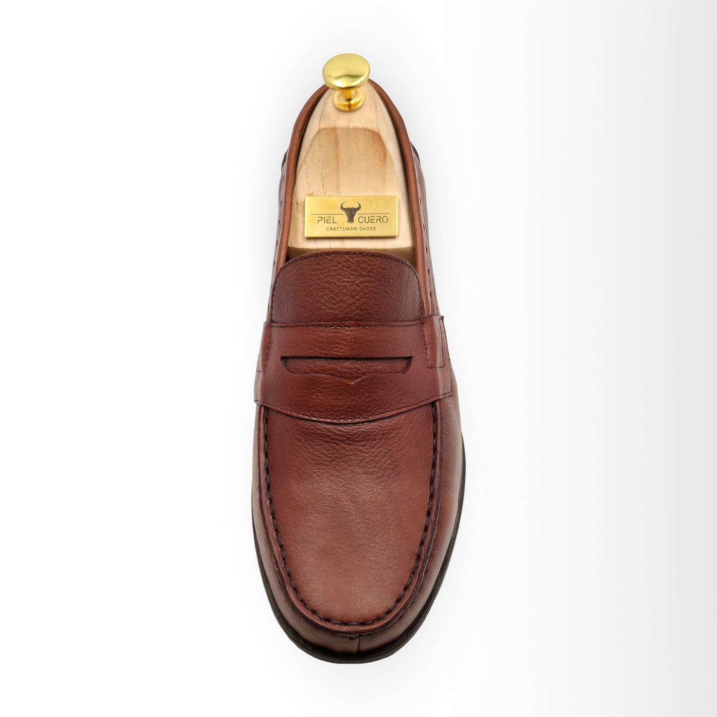 Timeless Brown Penny Loafers by Piel Cuero - Premium Leather & Comfort