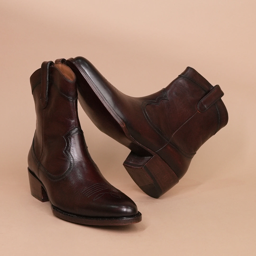 Dark Brown Premium Leather Chelsea shoe