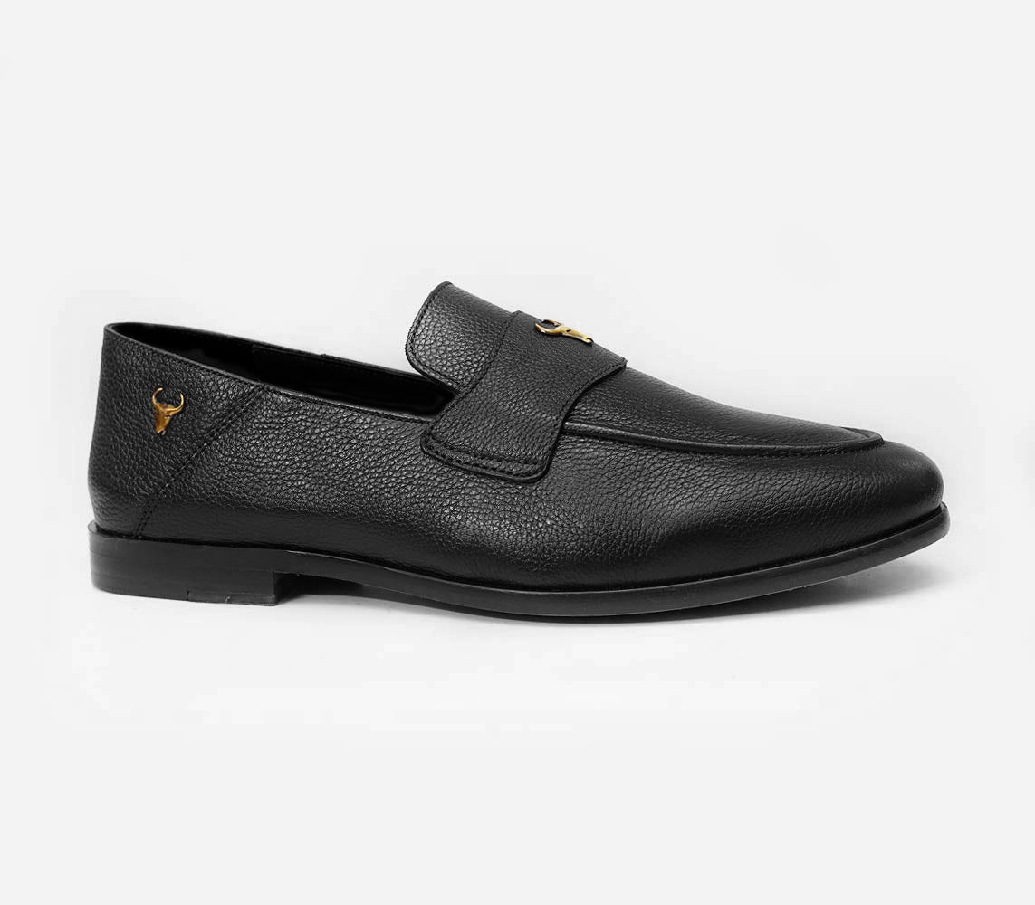 Artisan Crafted Leather Shoes - Handmade Genuine Loafers Black Piel Cuero Artisan Crafted Leather Shoes - Handmade Genuine Loafers Black Piel Cuero