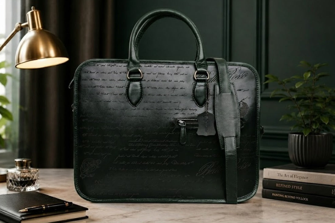 Piel Cuero Premium Men’s Leather Laptop Bags in Chandigarh for Office Professionals