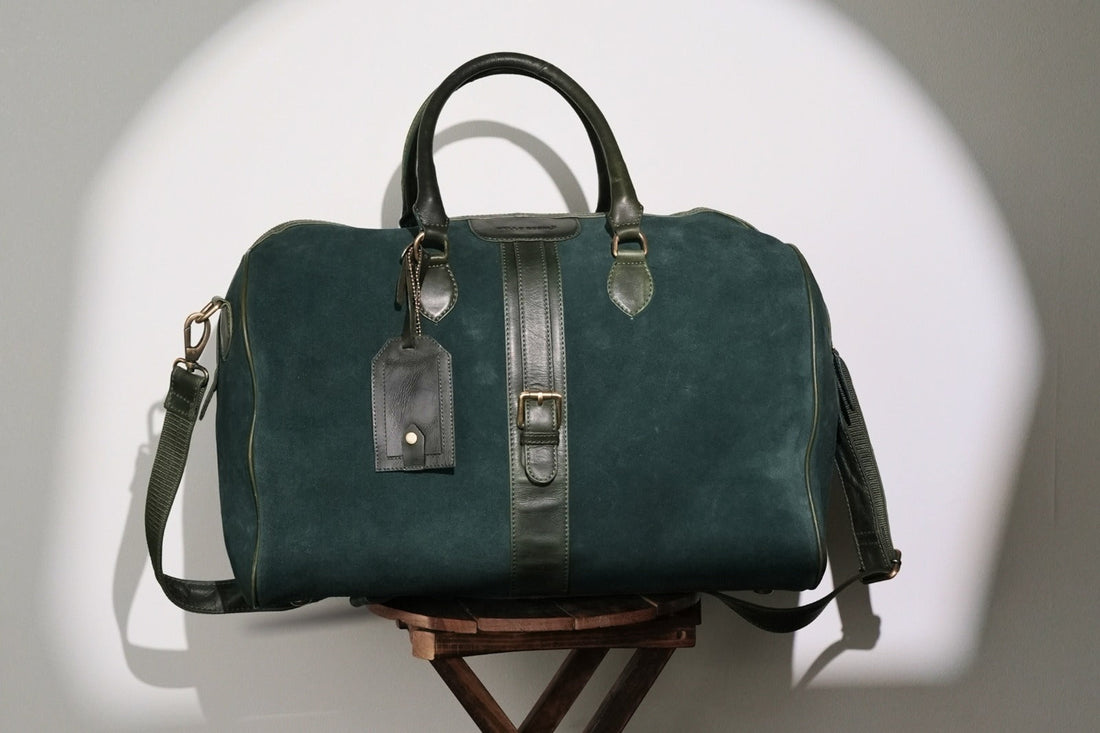 Personalised for Every Journey: Premium Leather Duffle Bags