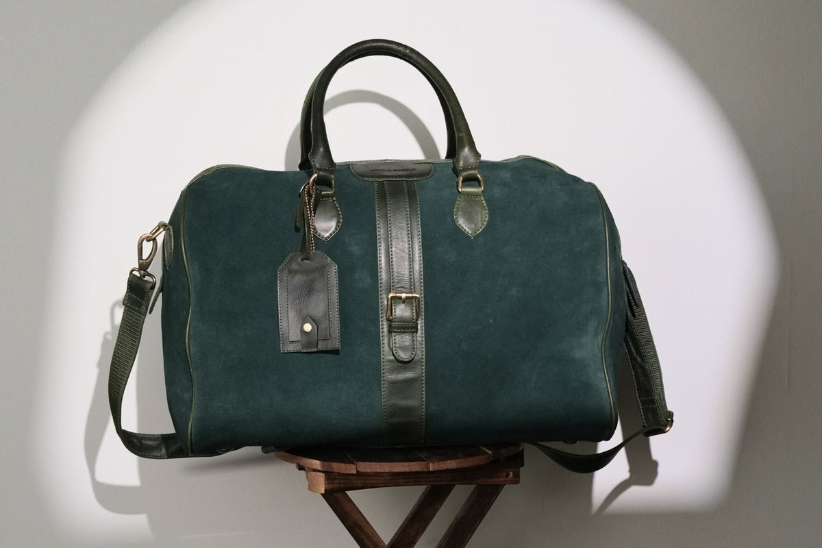 Personalised for Every Journey: Premium Leather Duffle Bags