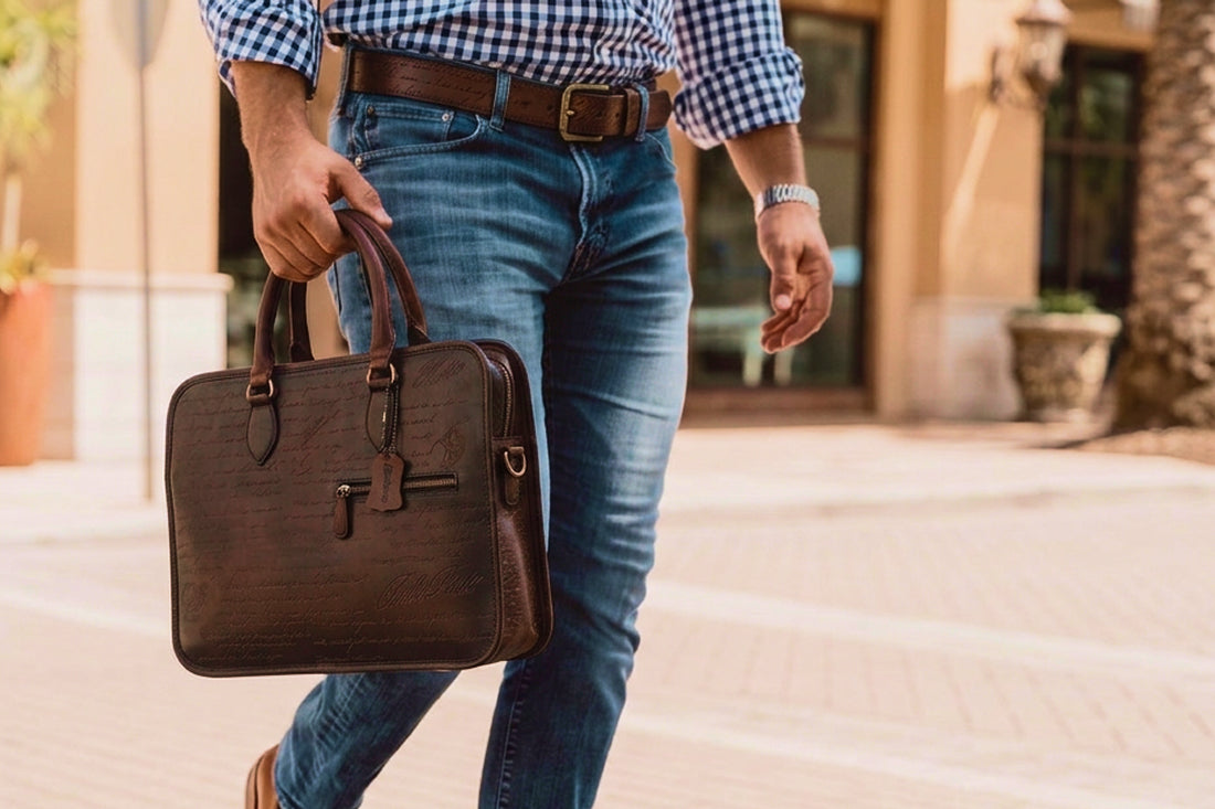 More Than Utility: How Men’s Leather Laptop Bags Reflect Confidence and Personality