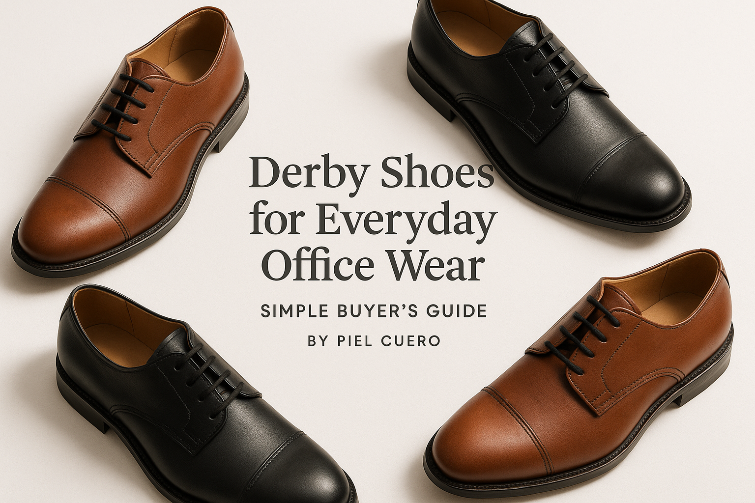 Derby Shoes for Everyday Office Wear: A Simple Buyer’s Guide