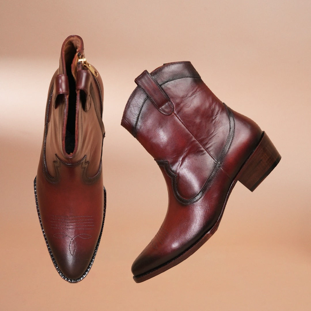 Piel Cuero Valentino Handcrafted Leather Boot