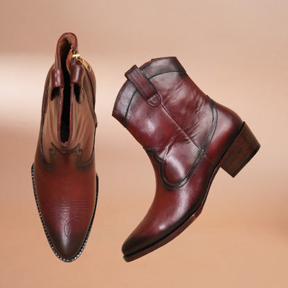 Piel Cuero Valentino Handcrafted Leather Boot