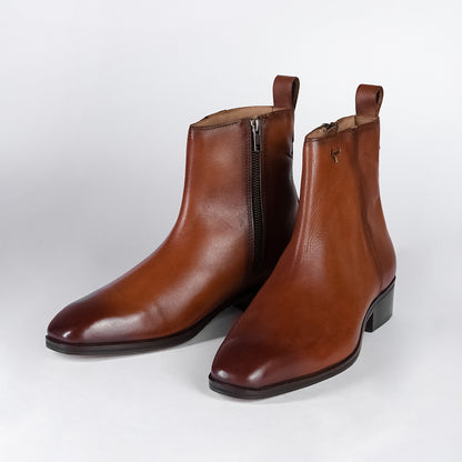 Piel Cuero Custom Chelsea Boots 