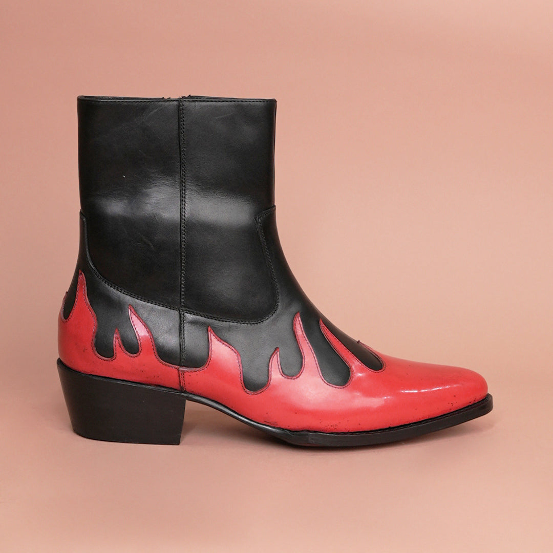 Crimson Royale Premium Leather Boots