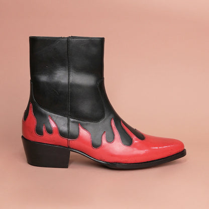 Crimson Royale Premium Leather Boots