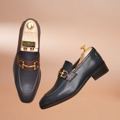 Men's Handcrafted Leather Loafers by Piel Cuero | Luxury Slip-on Shoes