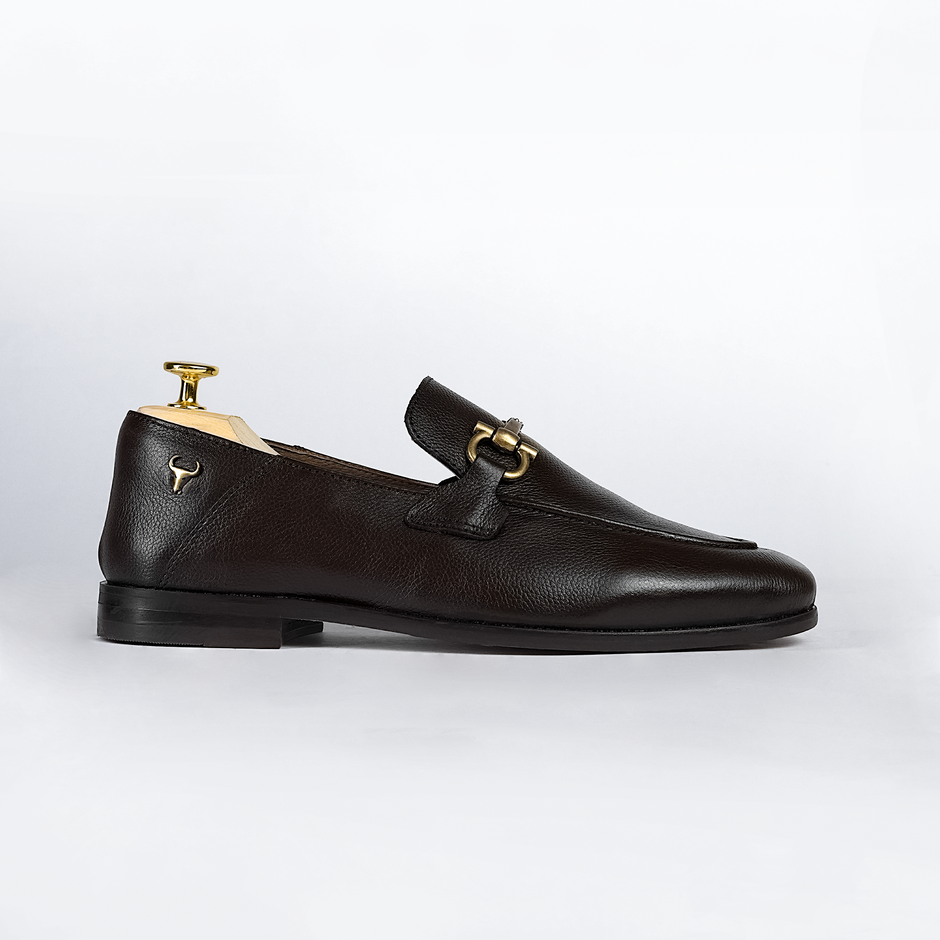 Men's Genuine Leather Loafers - Crocodile Embossed Handmade Shoes by Piel Cuero main image 0