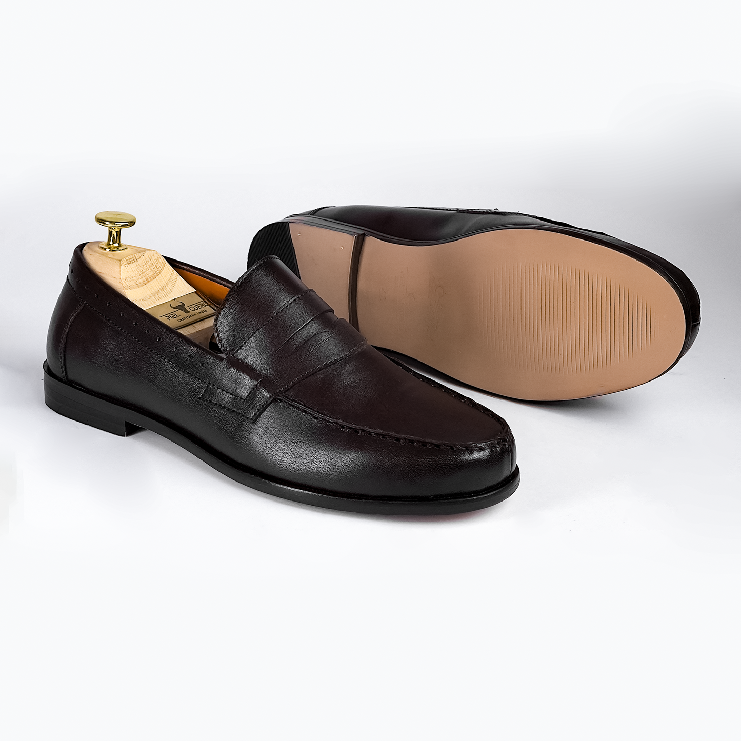 Piel Cuero Handmade Leather Slip-On Shoes