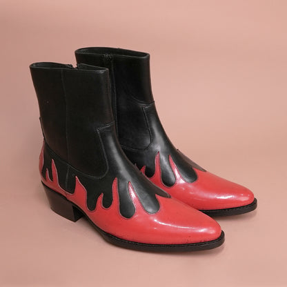 Crimson Royale Premium Leather Boots