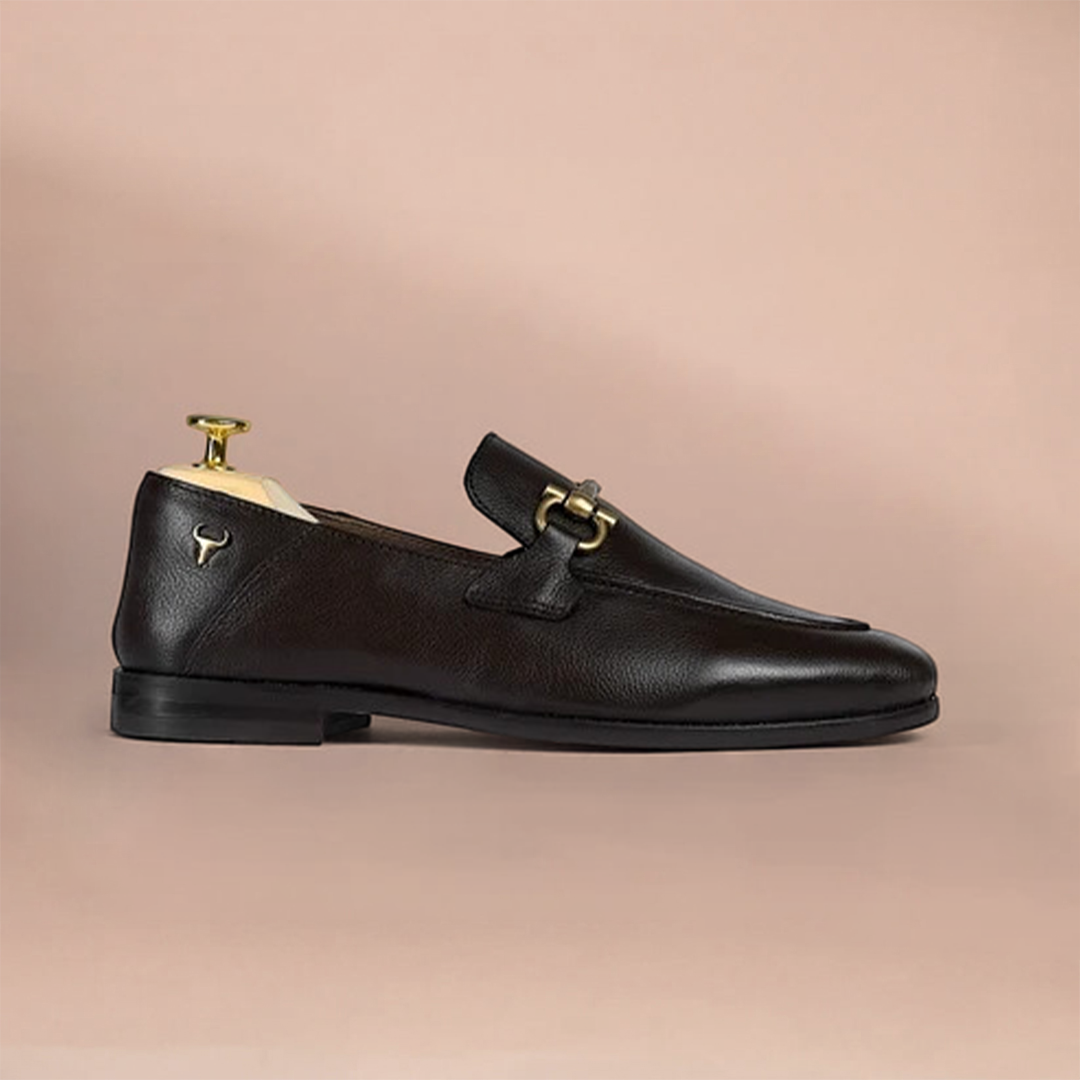 Piel Cuero Genuine Leather Loafers - Handcrafted Luxury Men's Shoes Brown