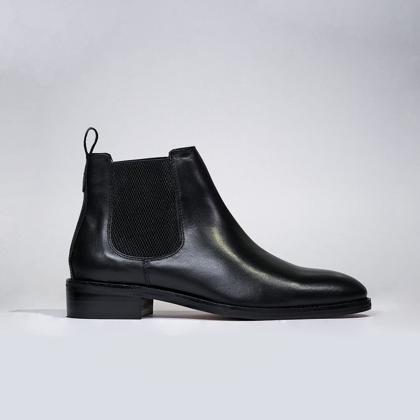 Men's Black Leather Chelsea Boots | Piel Cuero - Premium Quality