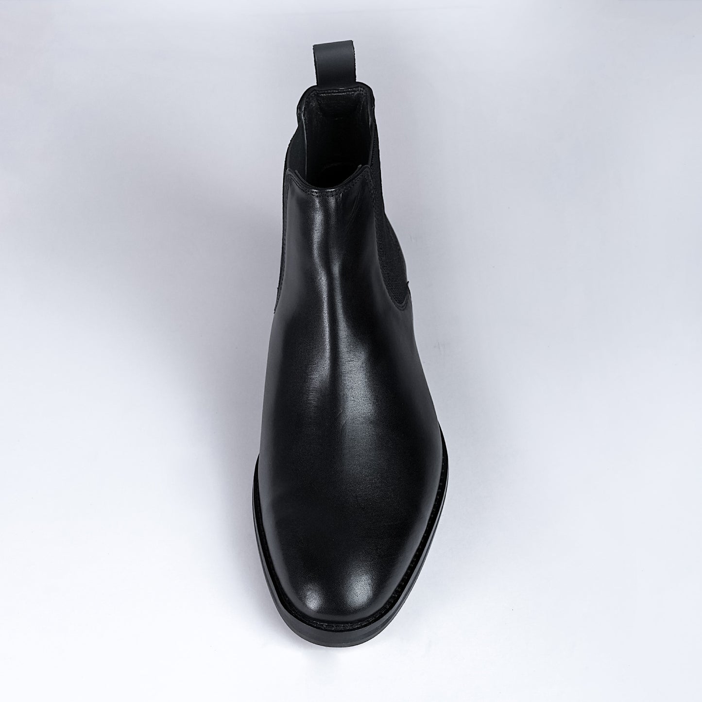 Men's Black Leather Chelsea Boots | Piel Cuero - Premium Quality