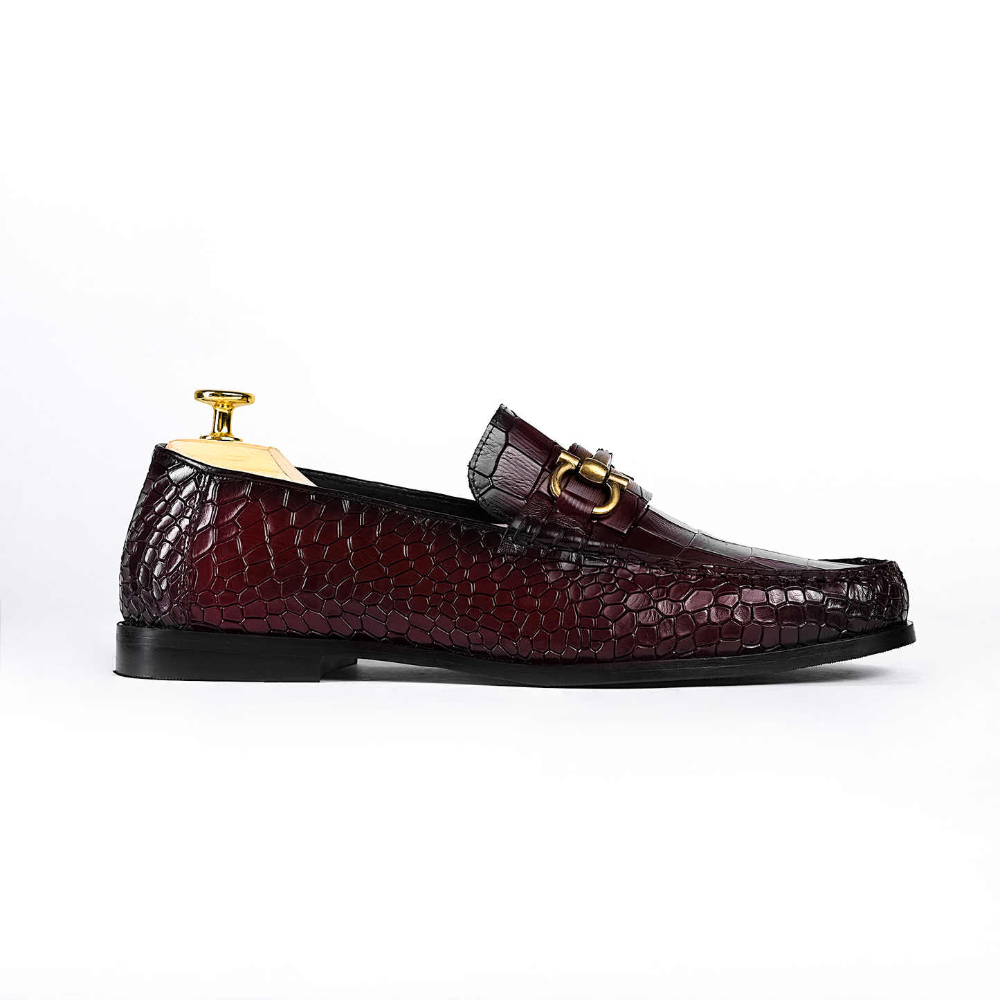 Genuine Leather Tan Brown Loafers - Handmade Luxury Shoes