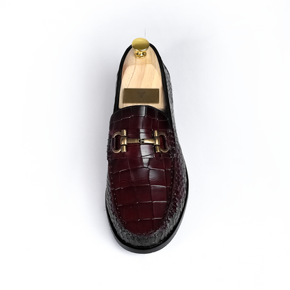 Genuine Leather Tan Brown Loafers - Handmade Luxury Shoes