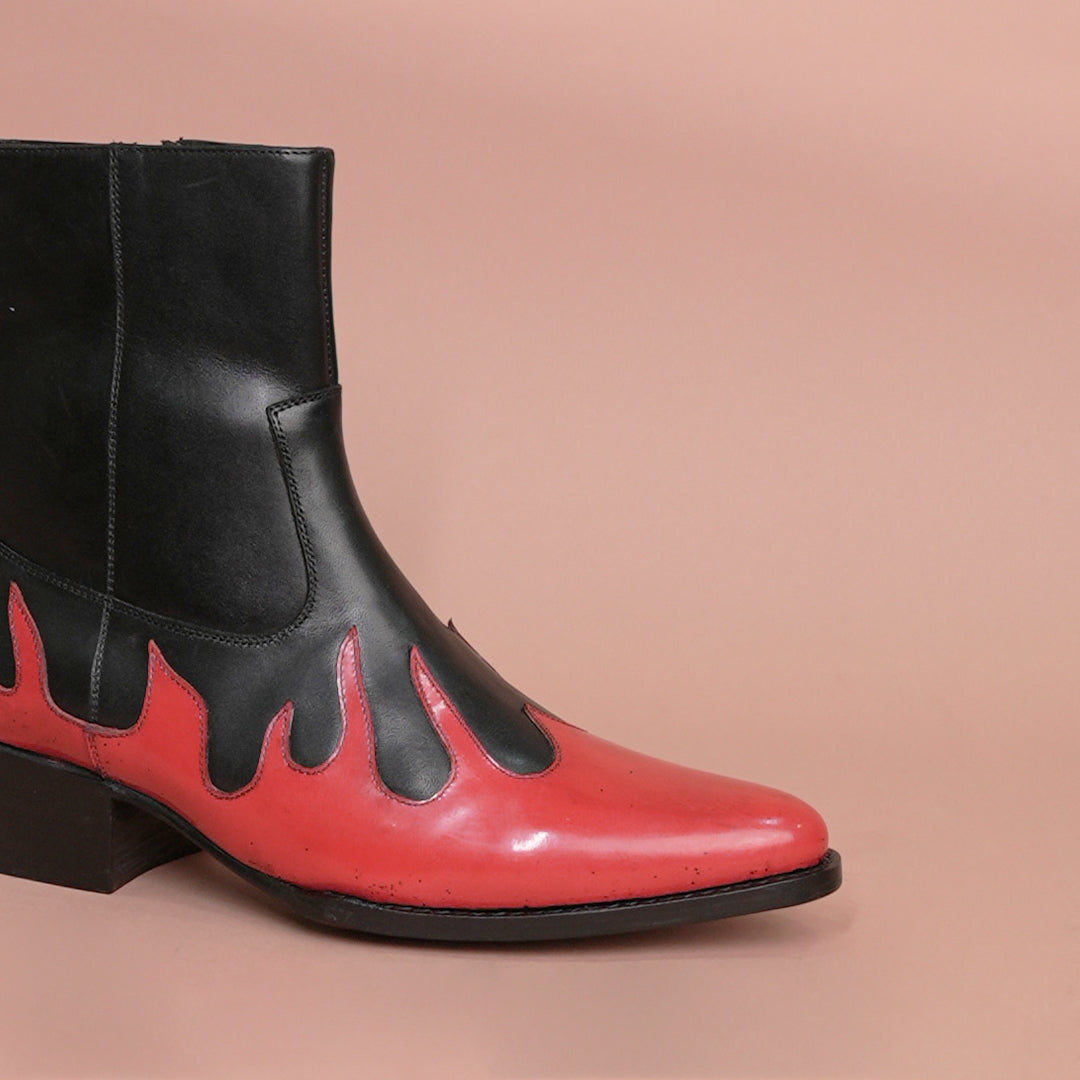 Crimson Royale Premium Leather Boots
