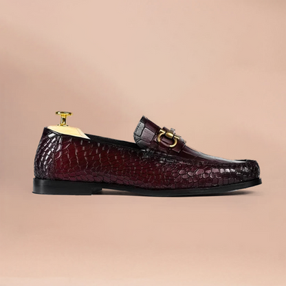 Genuine Leather Tan Brown Loafers - Handmade Luxury Shoes