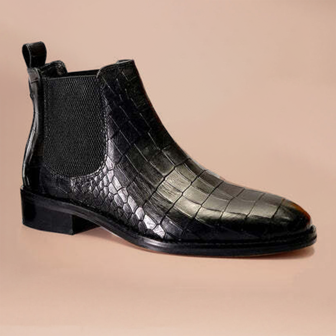 Handmade Genuine Leather Chelsea Shoes - Comfortable & Durable