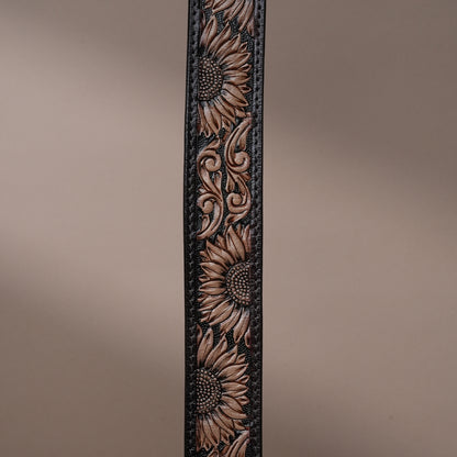 Cowboy Leather Belt for Men | Handcrafted Western Leather Belt