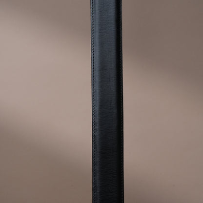 Men’s Black Plain Leather Belt | Handcrafted leather belt