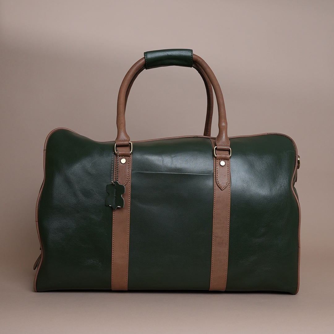 Piel Cuero Oxford Pure Leather Duffle Bag | Genuine Leather Travel Bag