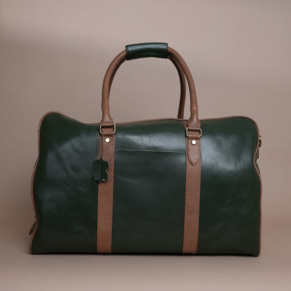 Piel Cuero Oxford Pure Leather Duffle Bag | Genuine Leather Travel Bag