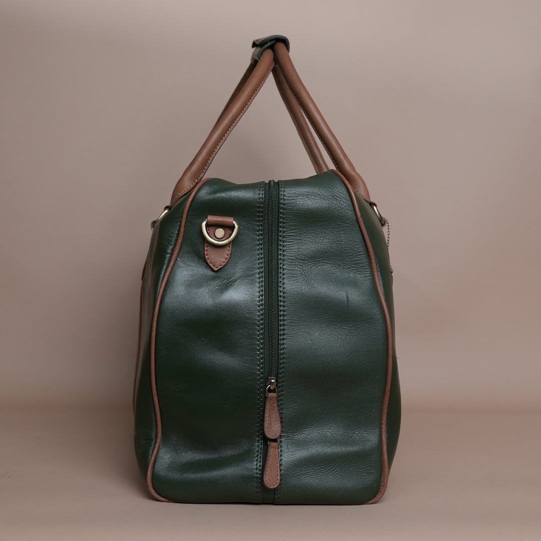 Piel Cuero Oxford Pure Leather Duffle Bag | Genuine Leather Travel Bag