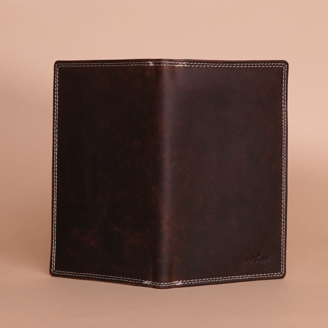 Brown Leather Passport Cover – Premium Leather Passport Case
