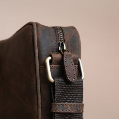 Brown Hanter Leaser SIde Bag (Signature Series)