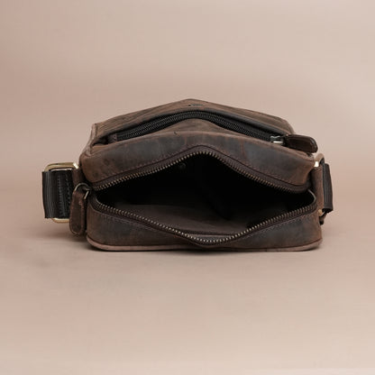Brown Hanter Leaser SIde Bag (Signature Series)