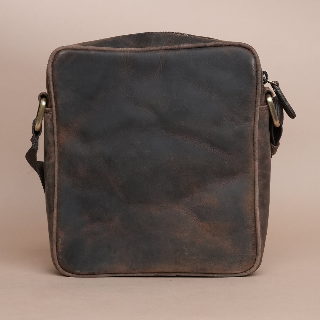 Brown Hanter Leaser SIde Bag (Signature Series)