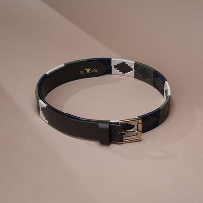 Polo Leather Belt for Men | Handcrafted Polo Style Leather Belt