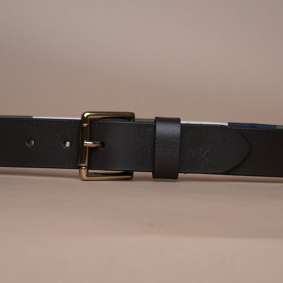 Polo Leather Belt for Men | Handcrafted Polo Style Leather Belt