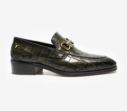 Green Leather Shoes