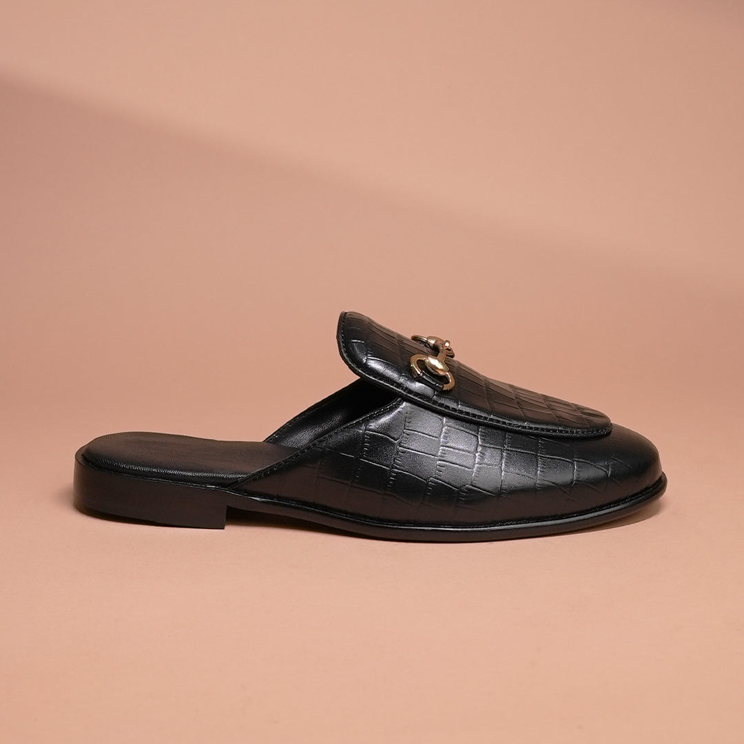 Piel Cuero Handcrafted Leather Mule