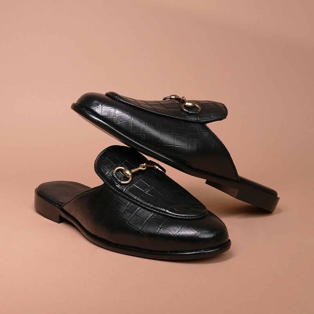 Piel Cuero Handcrafted Leather Mule