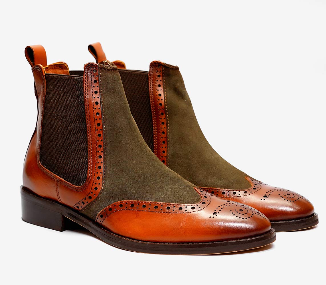 Classic men’s genuine leather boots