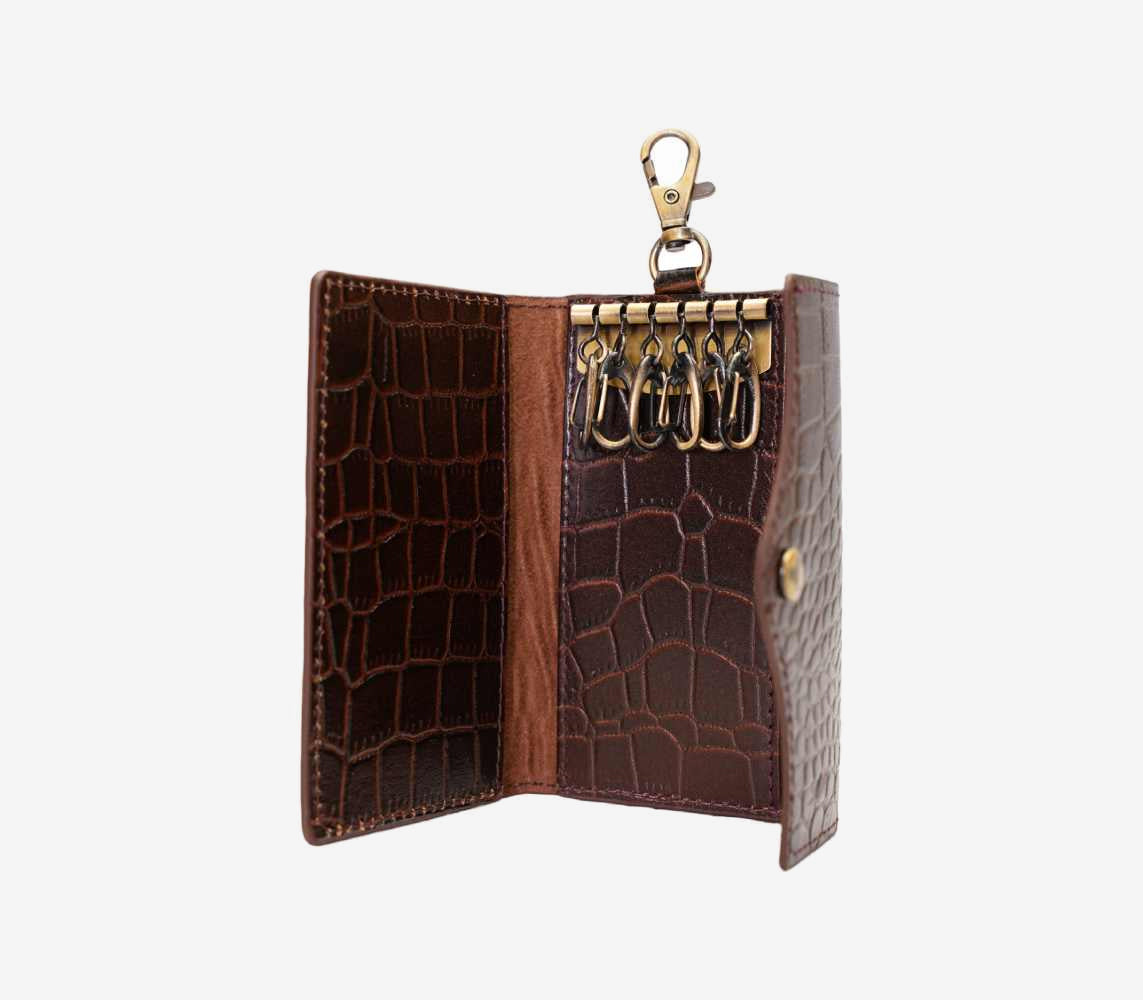 Genuine Leather Key Case | Piel Cuero - Secure Key Storage