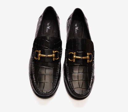 Bespoke buckle loafers