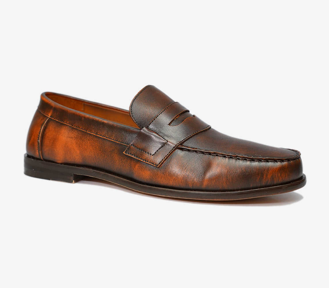 Piel Cuero Handmade Leather Slip-On Shoes