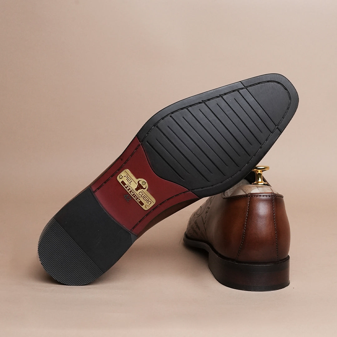 Pure Leather Premium brown Oxford Shoes
