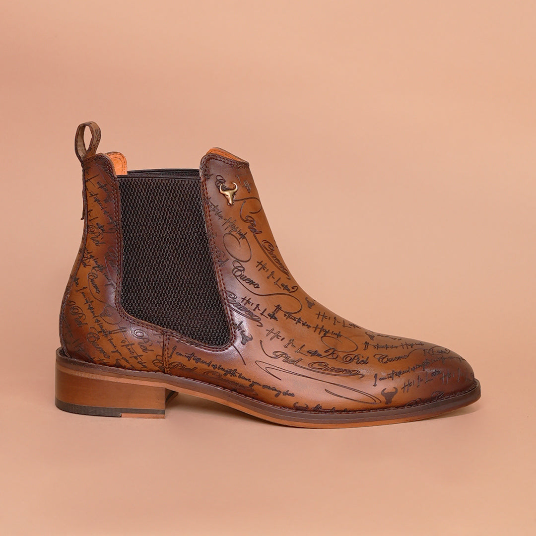 Premium Genuine Leather Chelsea Boots – Handcrafted Elegance by Piel Cuero