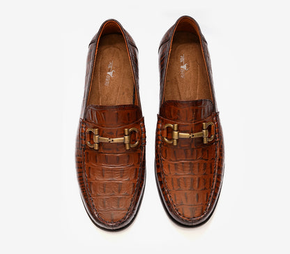 Genuine leather loafers