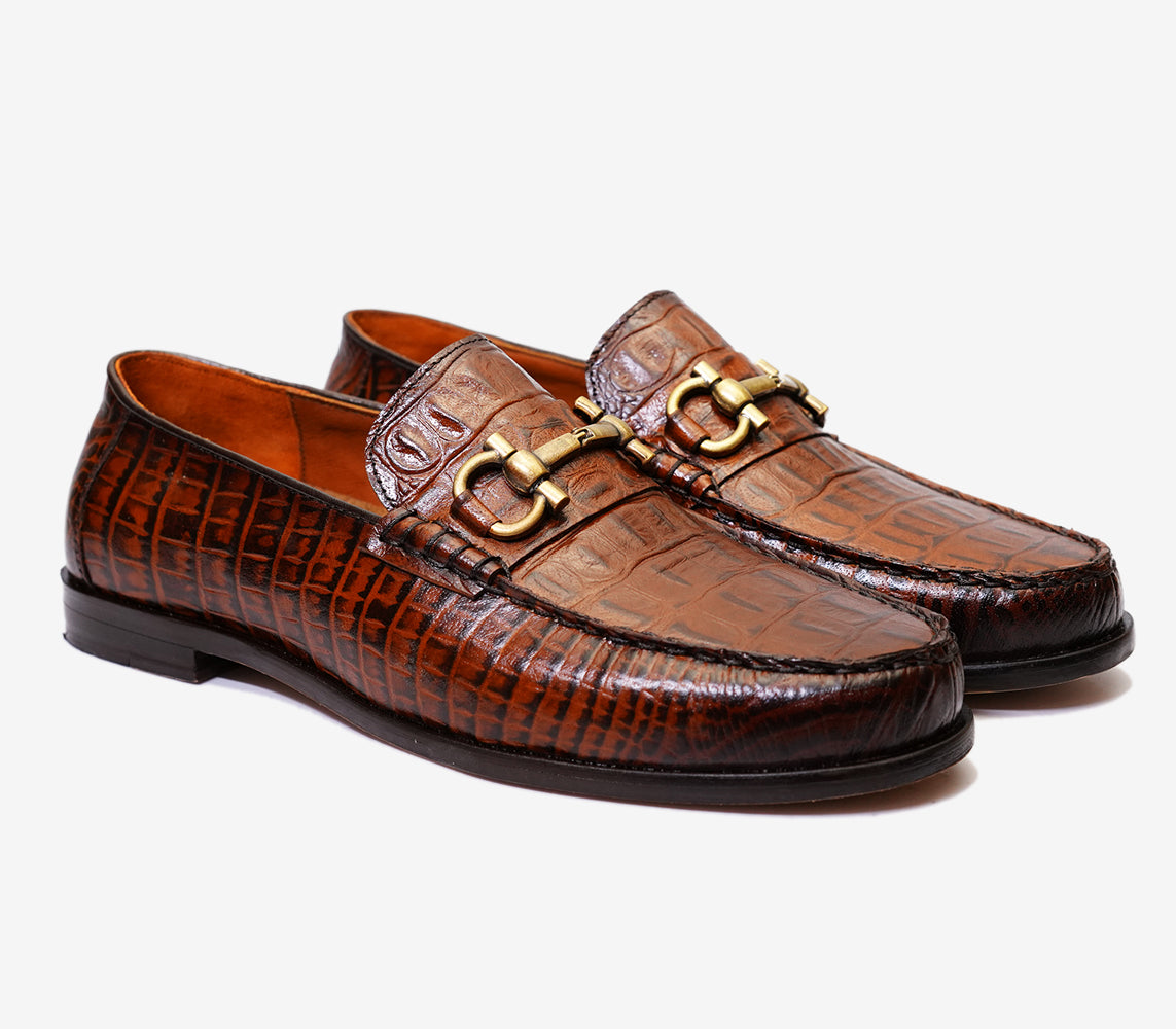 Tan Leather Loafers