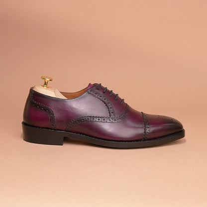 Piel Cuero Bespoke Pure Leather Oxford Shoes